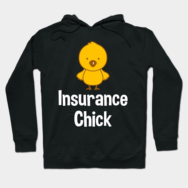 Insurance Chick Insurance Broker Insurance Agent Hoodie by westenbargerbrenton